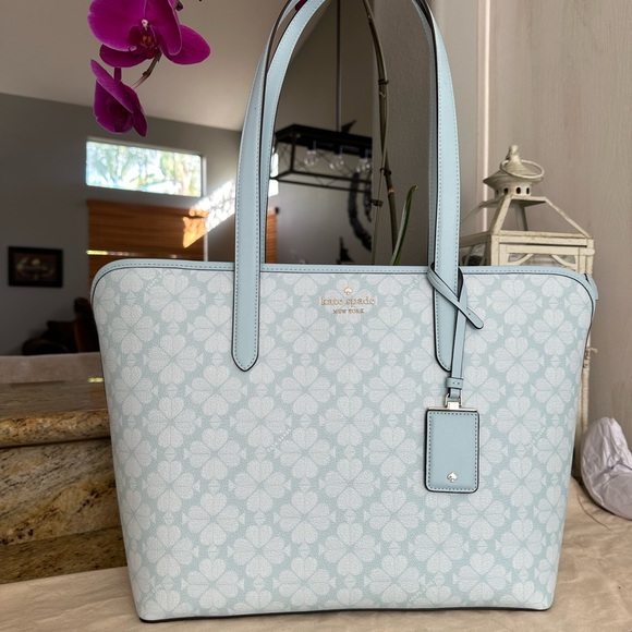 kate spade Handbags - New Kate spade flower blue glow